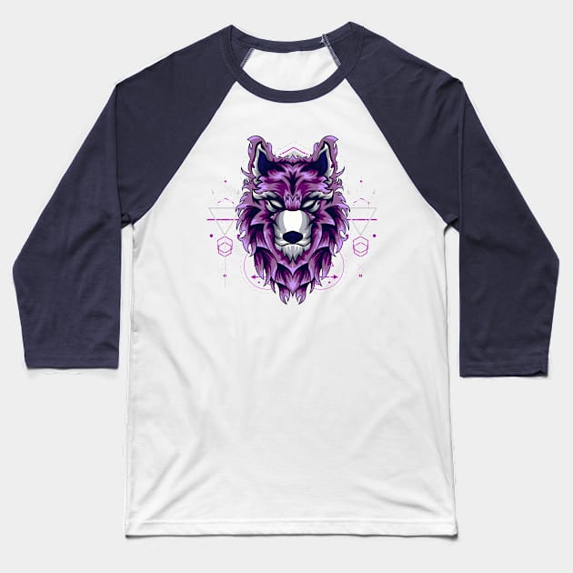 alpha wolf gift Baseball T-Shirt by SHINIGAMII